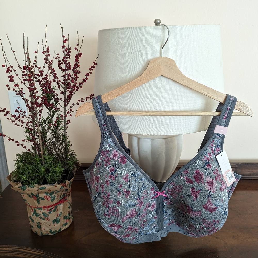 3 bras! Cacique Lightly Lined No Wire 44H